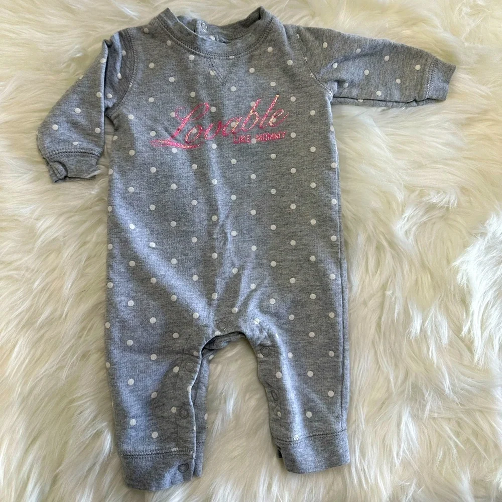5/$30 Carter’s Lovable Like Mommy Sweat Jumpsuit​